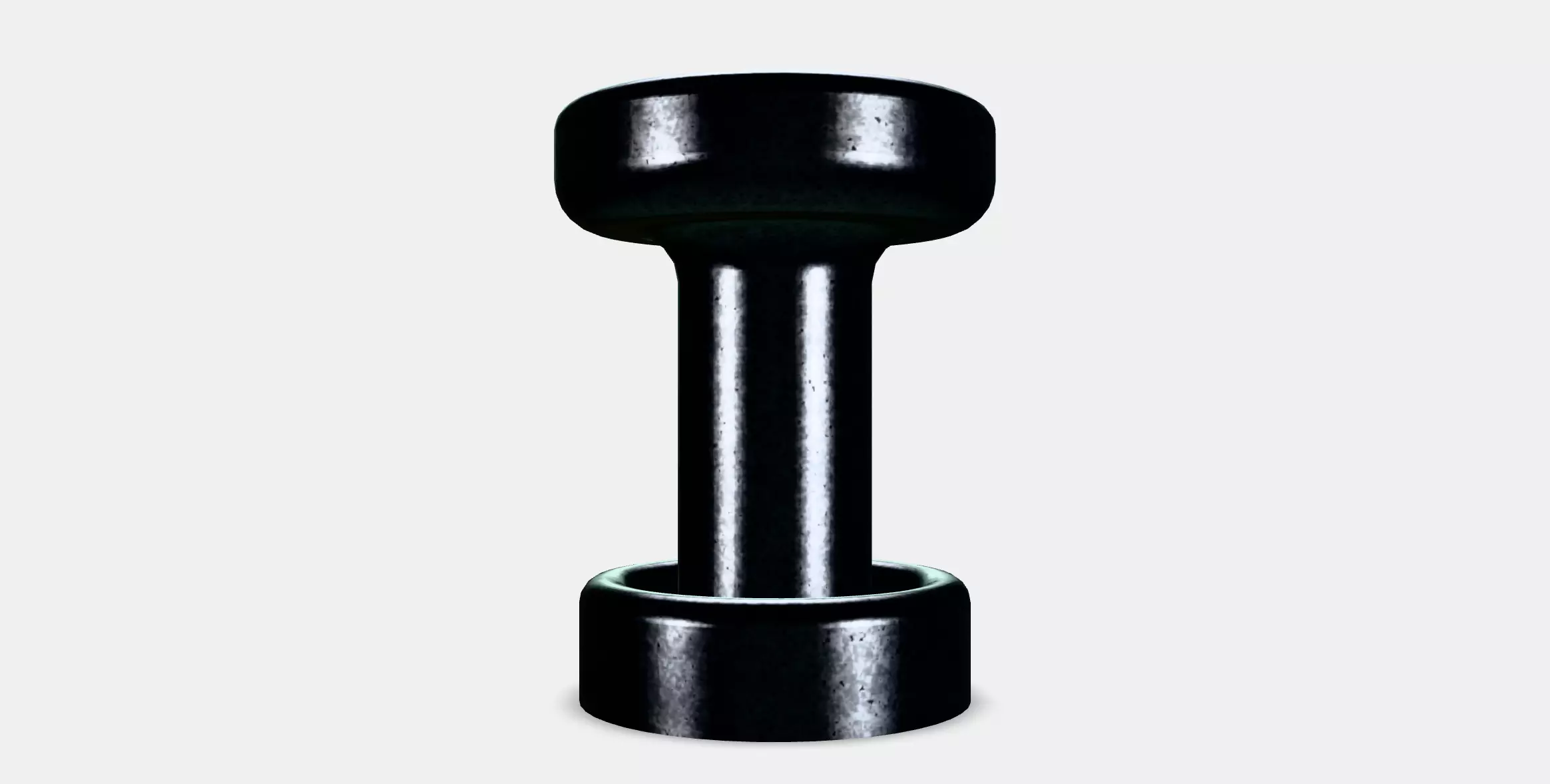 SKRUVSHULT Button Low-poly 3D model_14