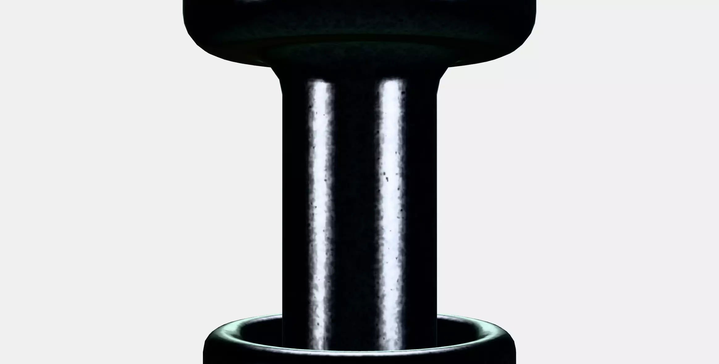 SKRUVSHULT Button Low-poly 3D model_15