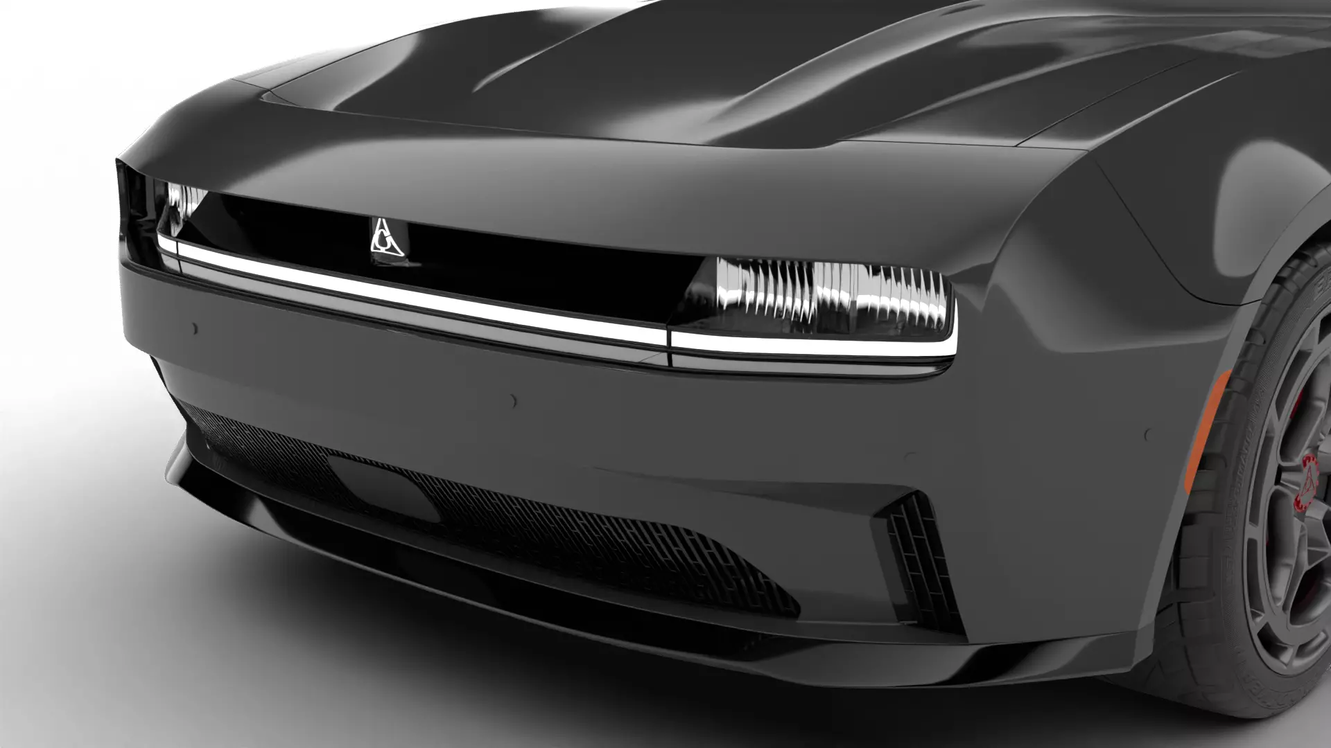 Dodge Charger Daytona Banshee 2025  3d model 3D model_6