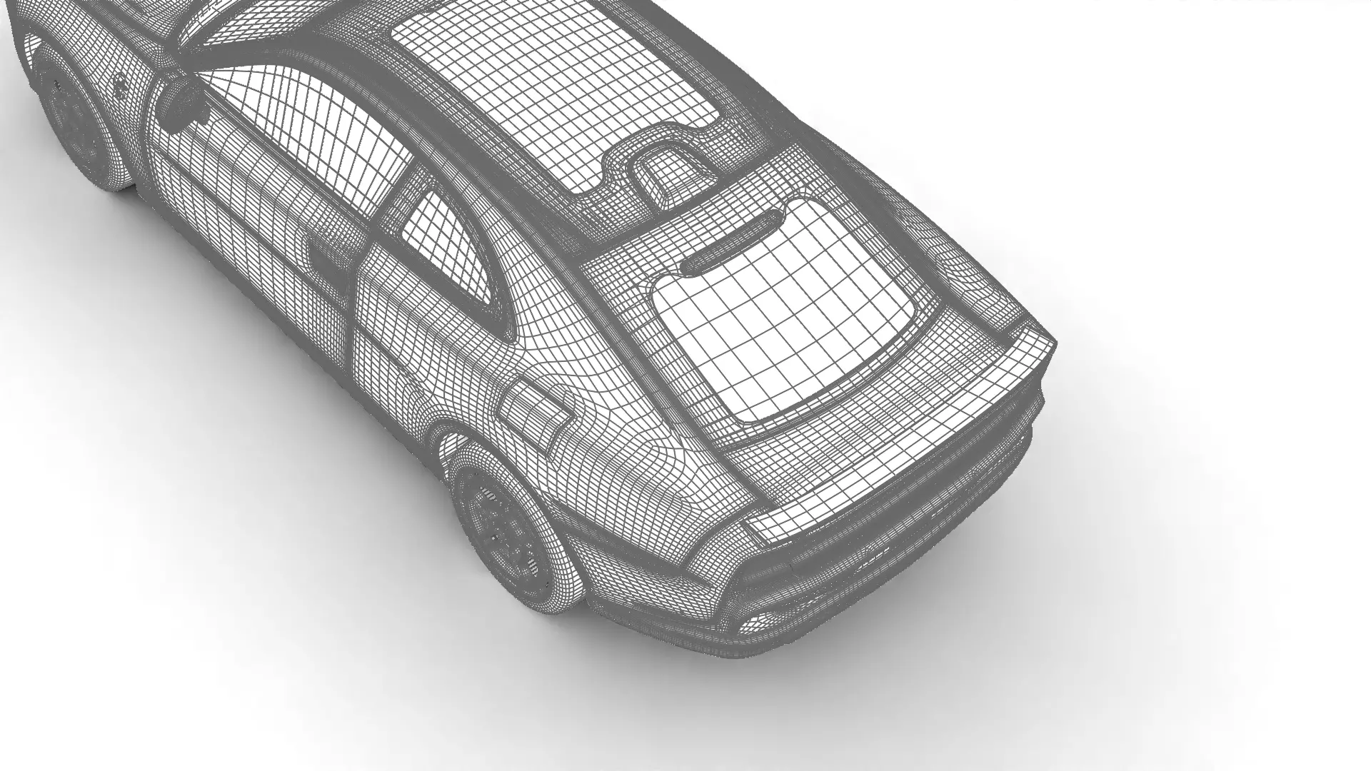 Dodge Charger Daytona Banshee 2025  3d model 3D model_38