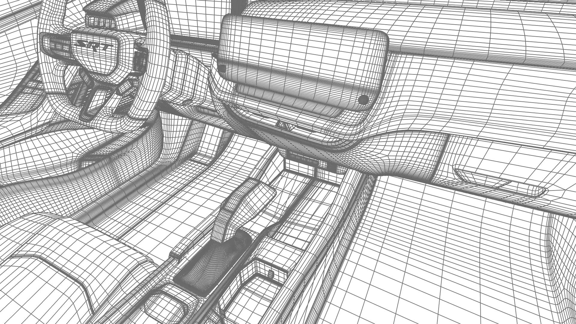 Dodge Charger Daytona Banshee 2025  3d model 3D model_48