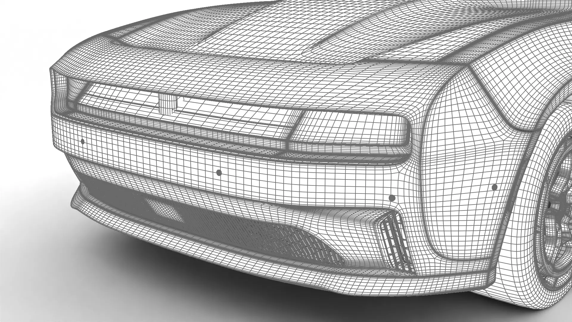 Dodge Charger Daytona Banshee 2025  3d model 3D model_31