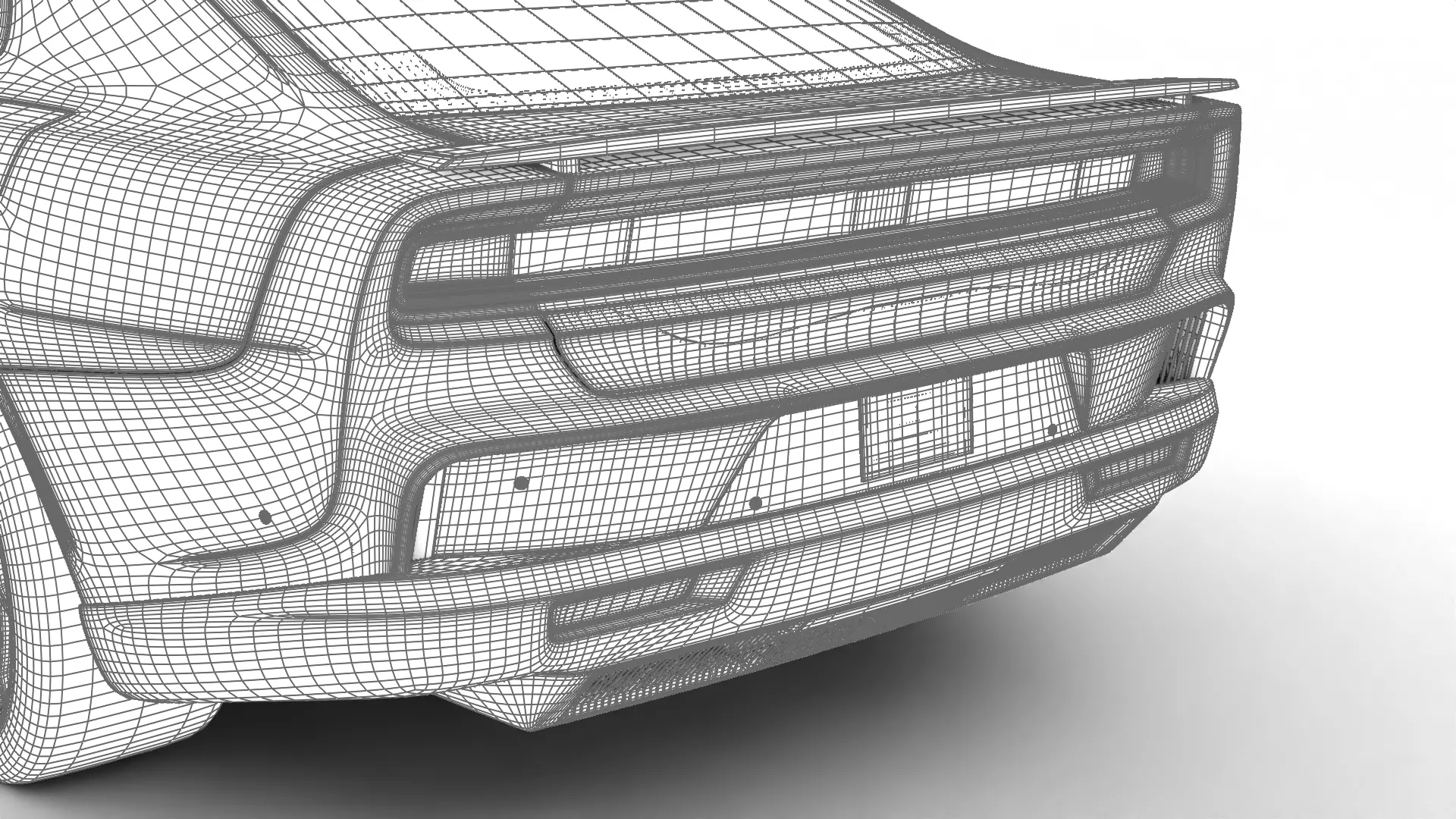 Dodge Charger Daytona Banshee 2025  3d model 3D model_32