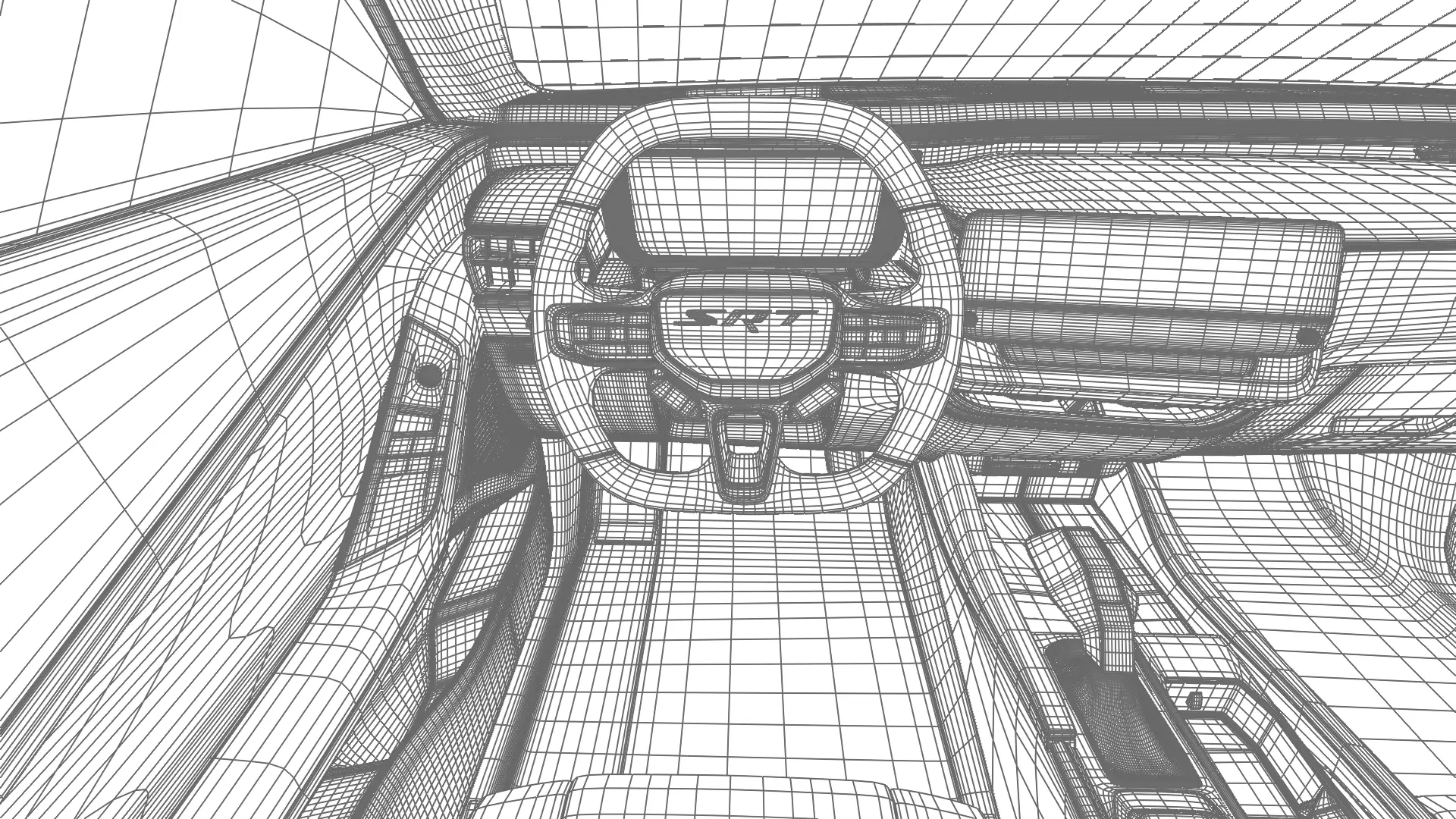 Dodge Charger Daytona Banshee 2025  3d model 3D model_49