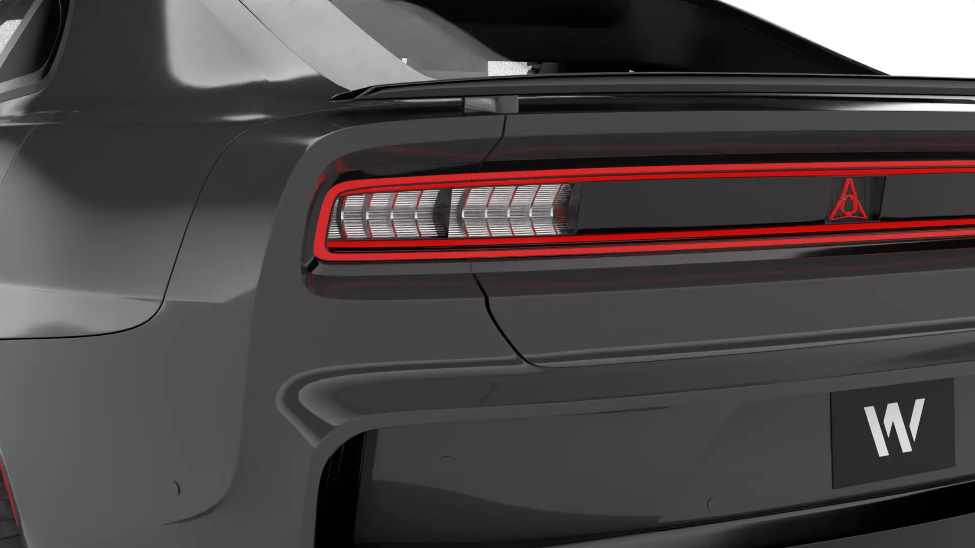 Dodge Charger Daytona Banshee 2025  3d model 3D model_18