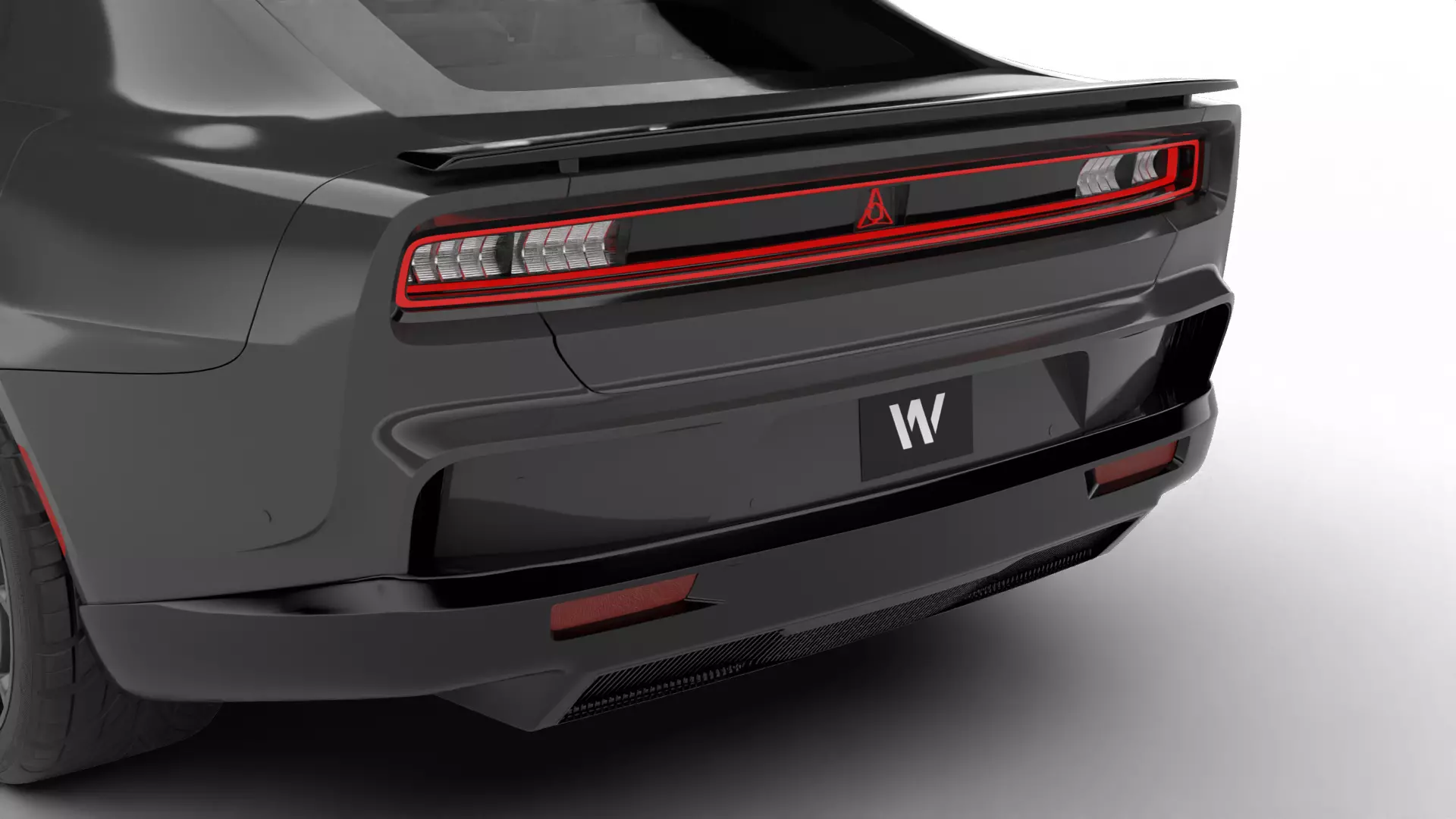 Dodge Charger Daytona Banshee 2025  3d model 3D model_7