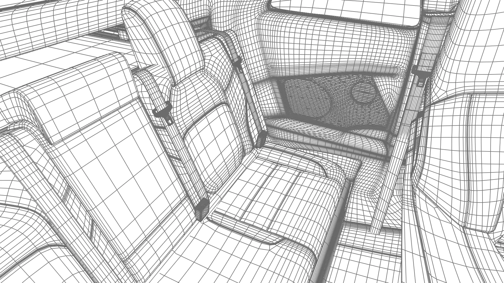 Dodge Charger Daytona Banshee 2025  3d model 3D model_50