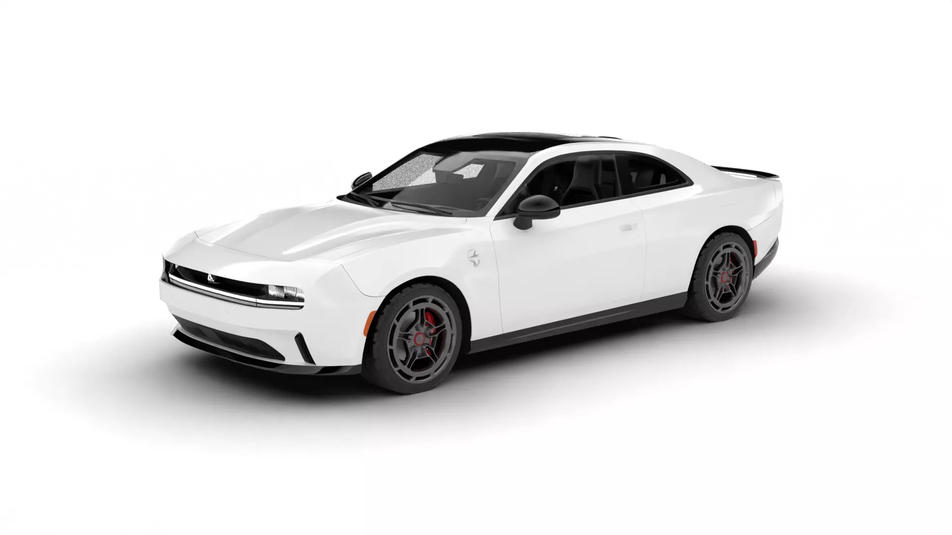 Dodge Charger Daytona Banshee 2025  3d model 3D model_1