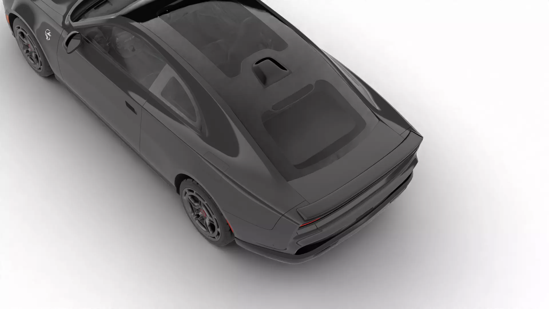 Dodge Charger Daytona Banshee 2025  3d model 3D model_13