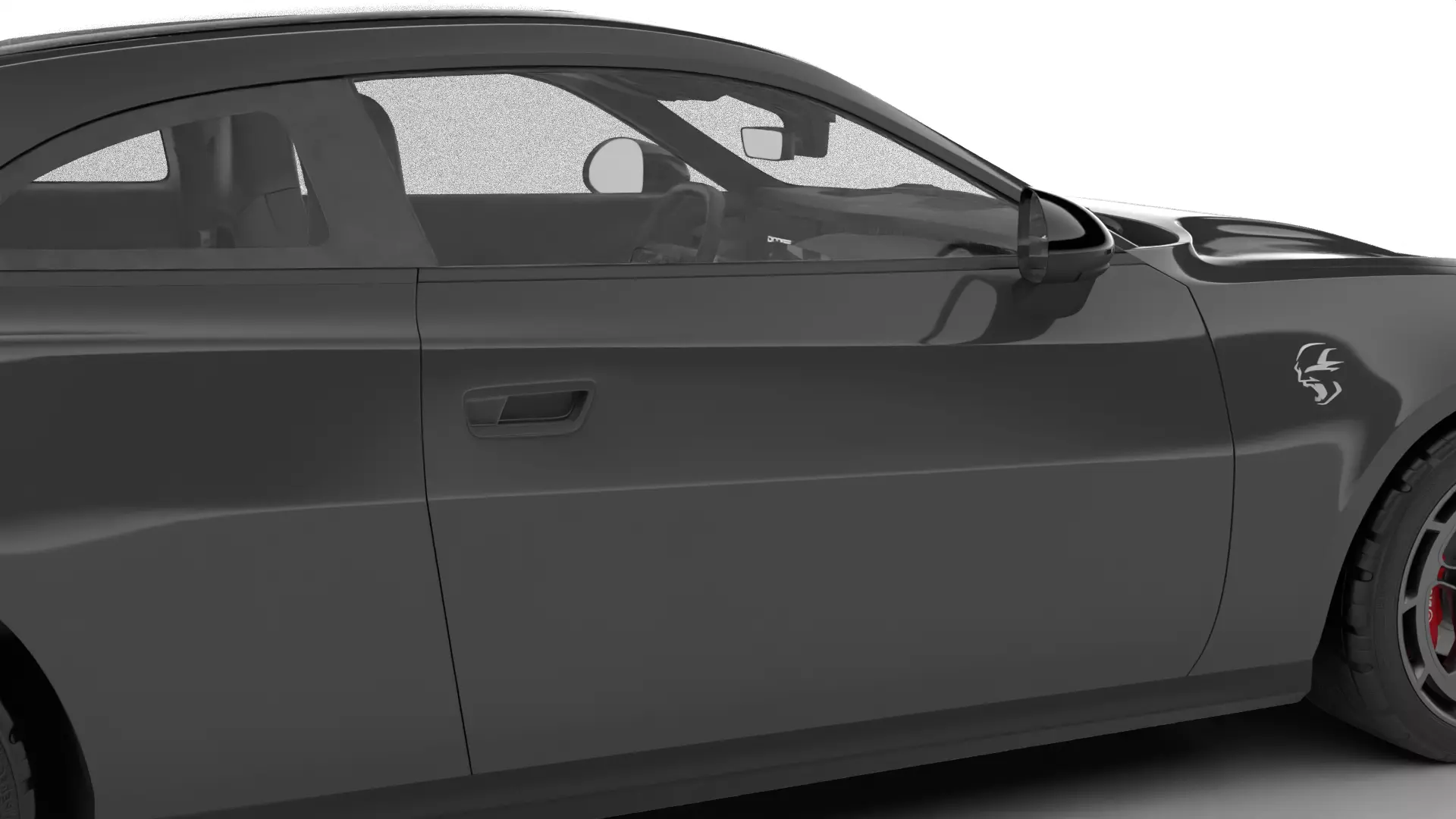 Dodge Charger Daytona Banshee 2025  3d model 3D model_11