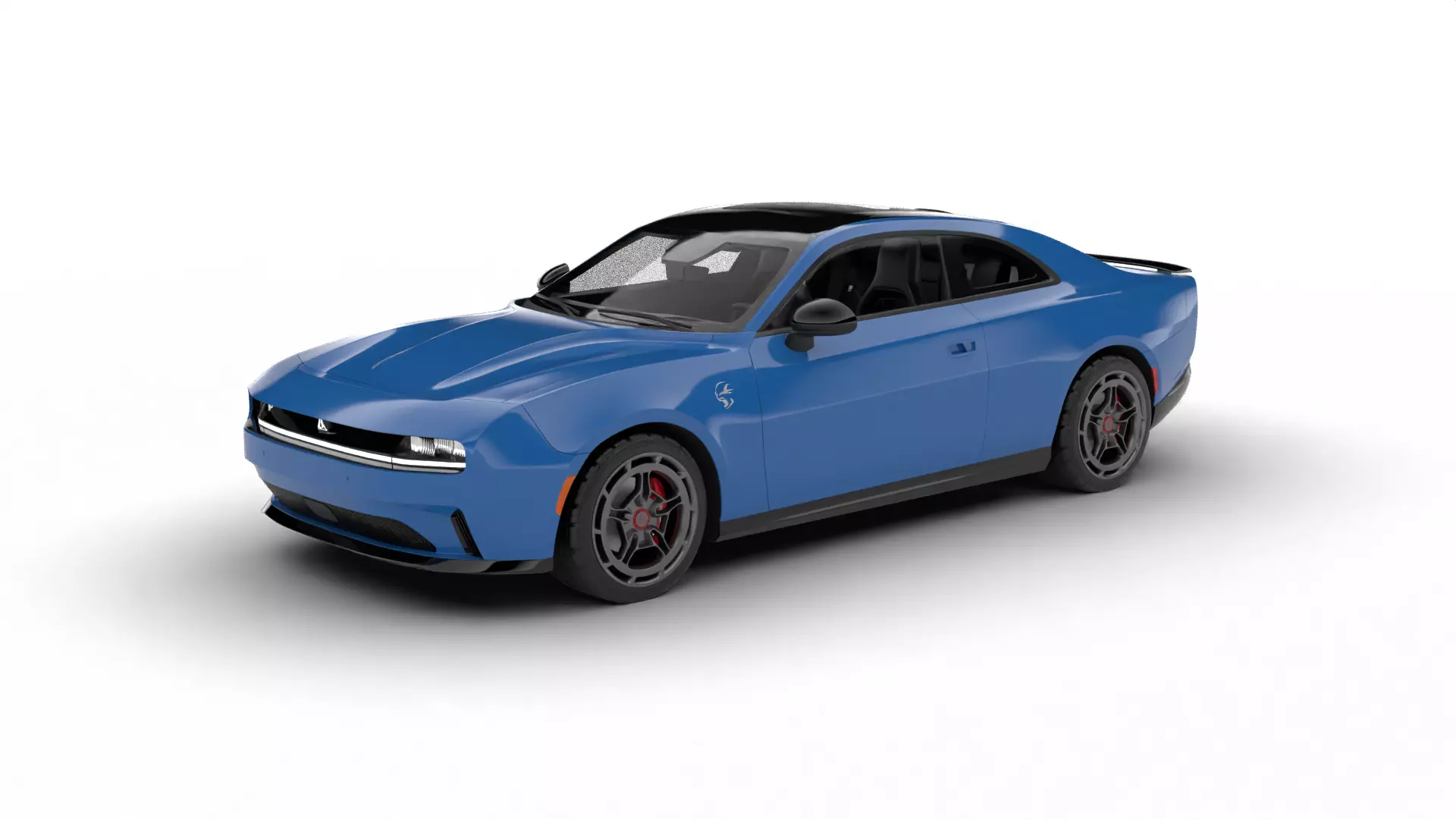 Dodge Charger Daytona Banshee 2025  3d model 3D model_2