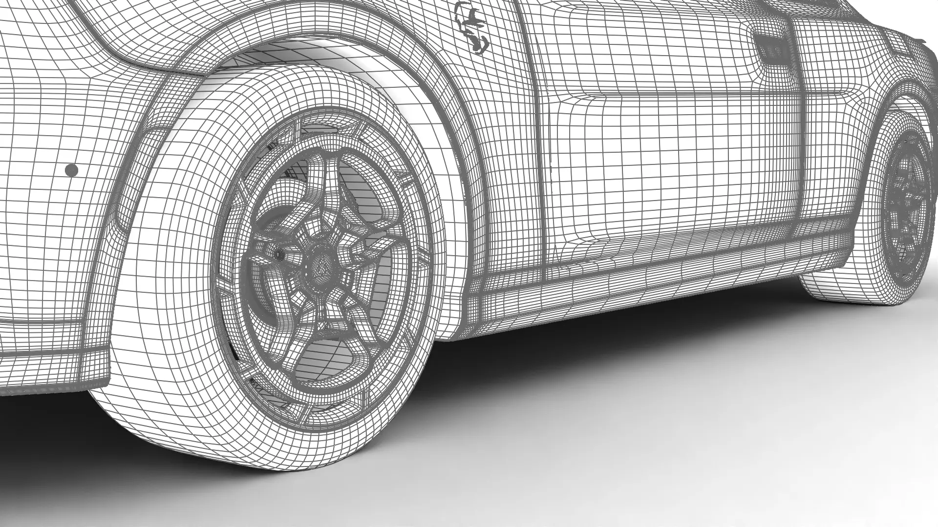 Dodge Charger Daytona Banshee 2025  3d model 3D model_33