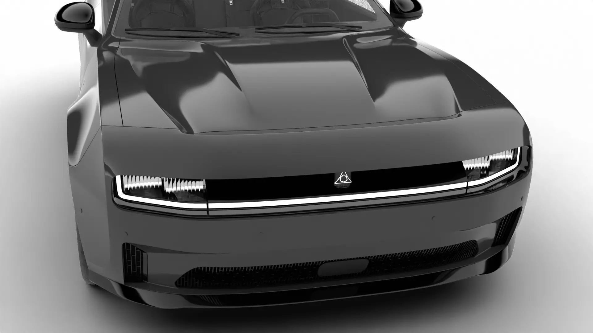 Dodge Charger Daytona Banshee 2025  3d model 3D model_10