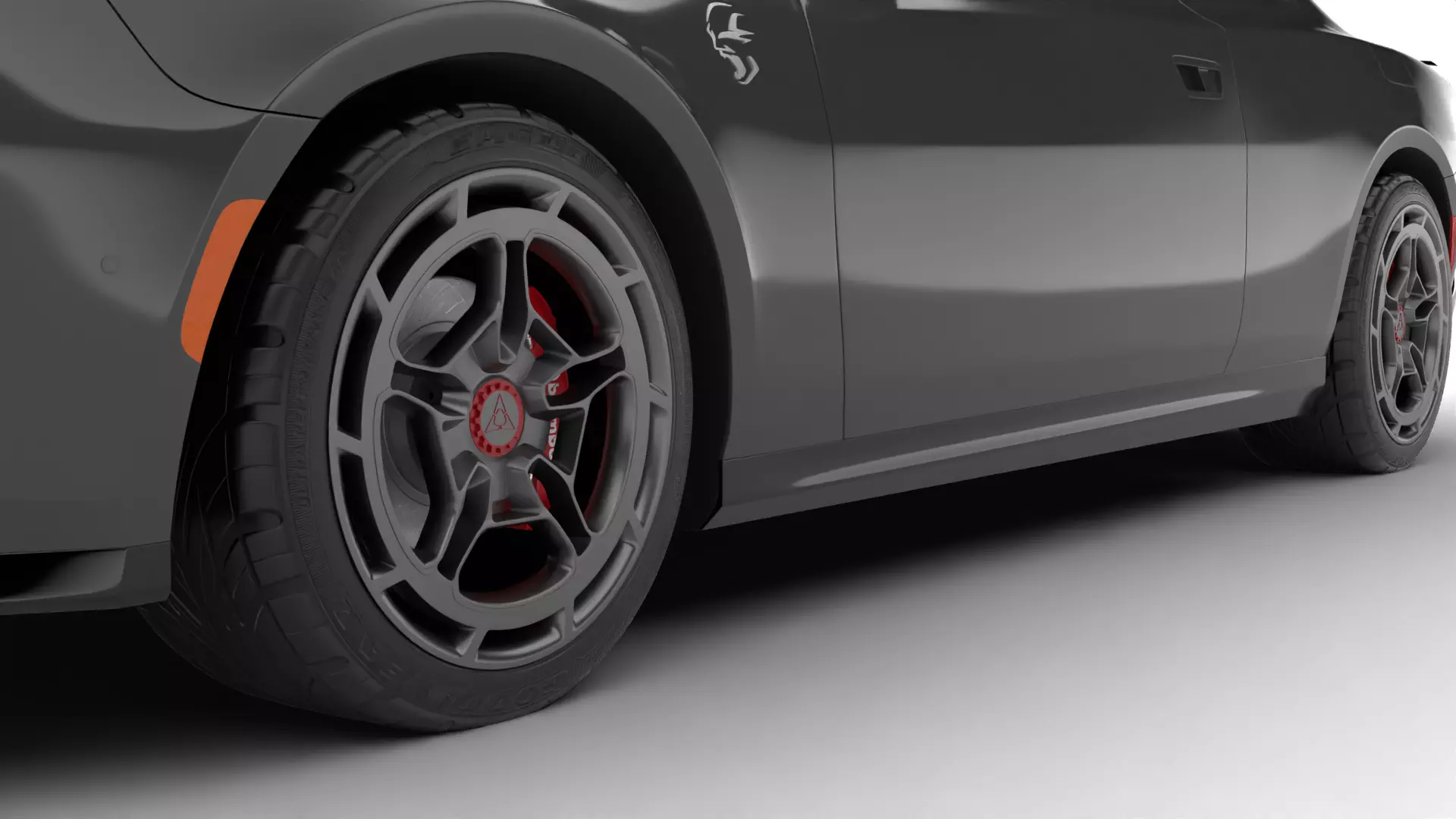 Dodge Charger Daytona Banshee 2025  3d model 3D model_8