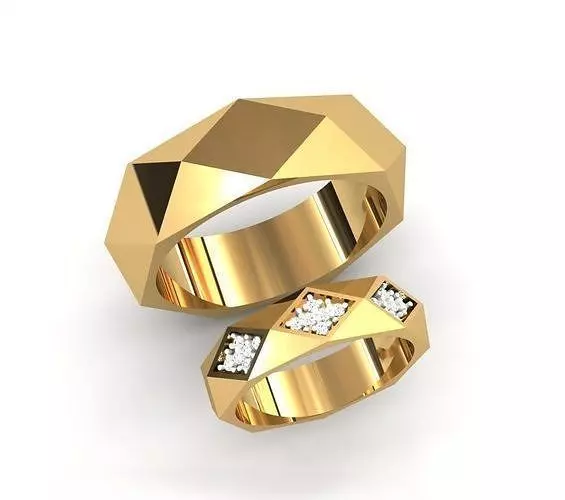 Collection of wedding ring sets _11