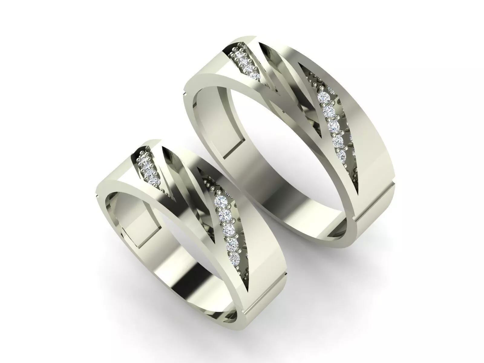 Collection of wedding ring sets _8