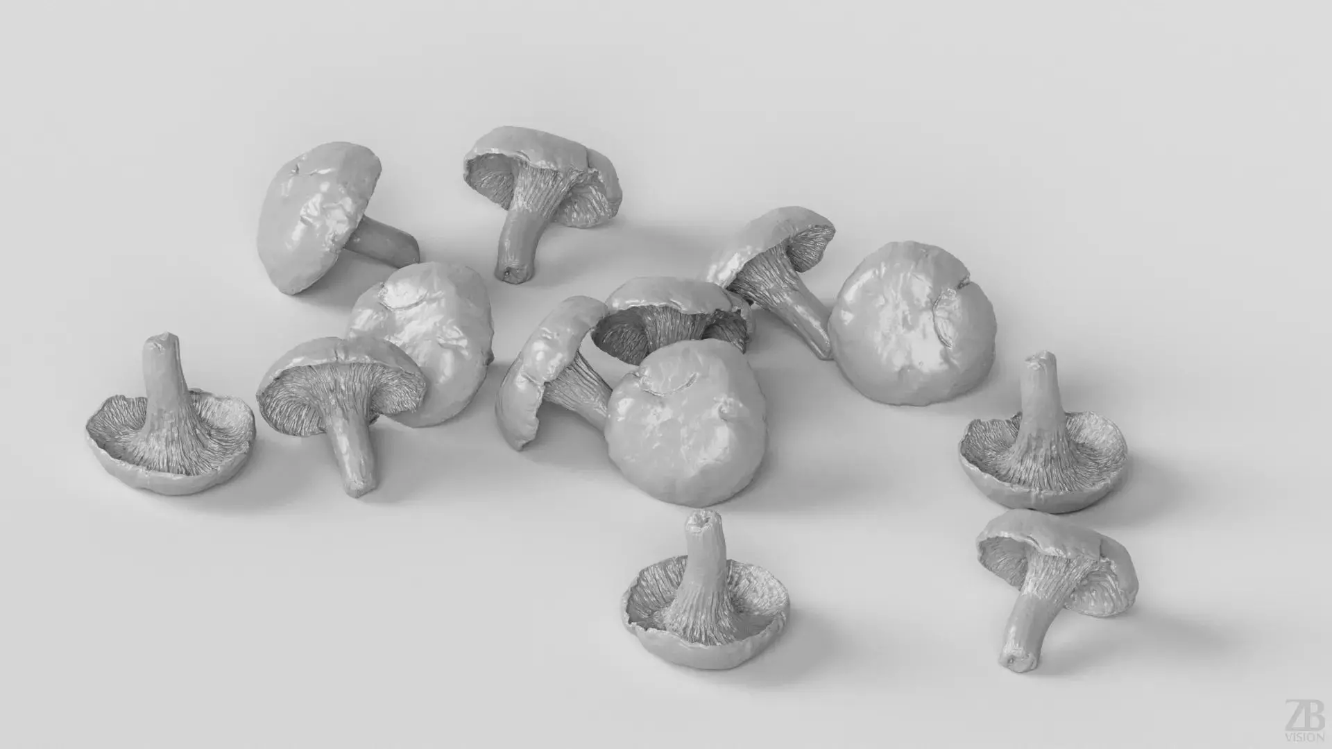 Mushroom 3D model_3