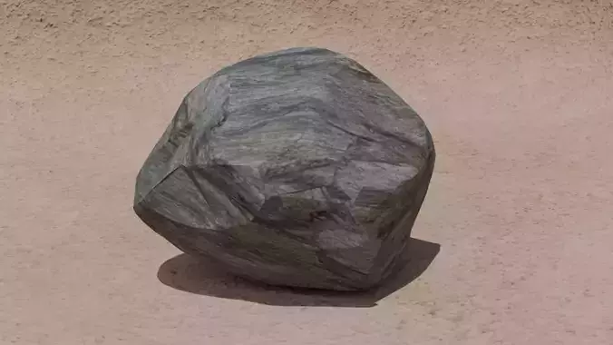 Stylized Rock Prop Terrain Assets Games  Environments Low Poly Free 3D print model