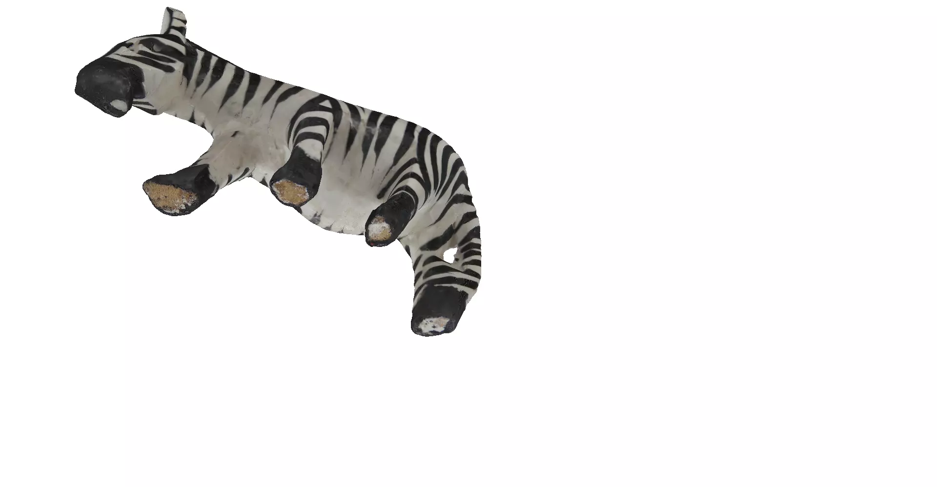 Models of 2 animals - elephant and zebra 3D model_13