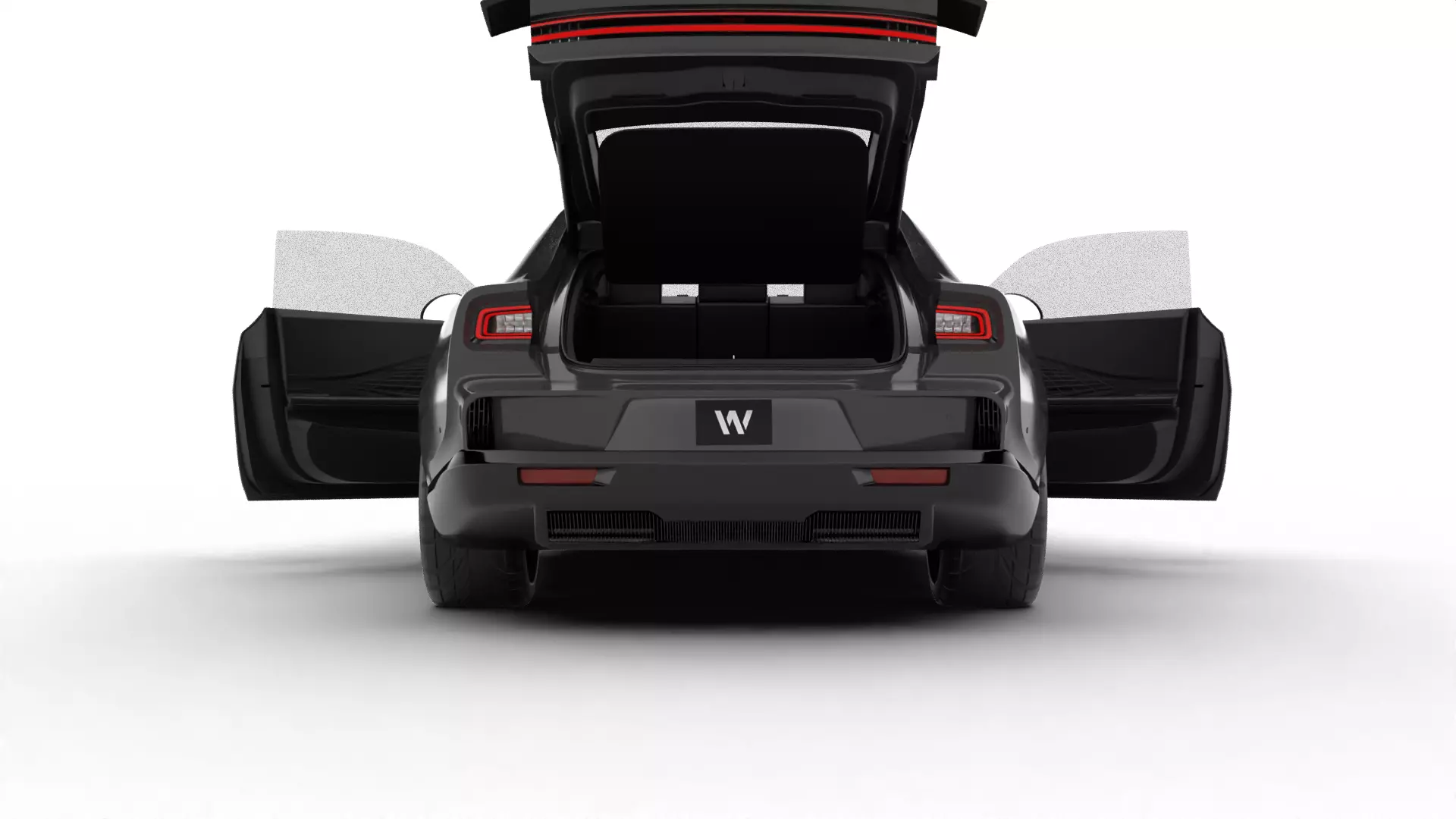 Dodge Charger Daytona Banshee 2025 HQ 3d model 3D model_15