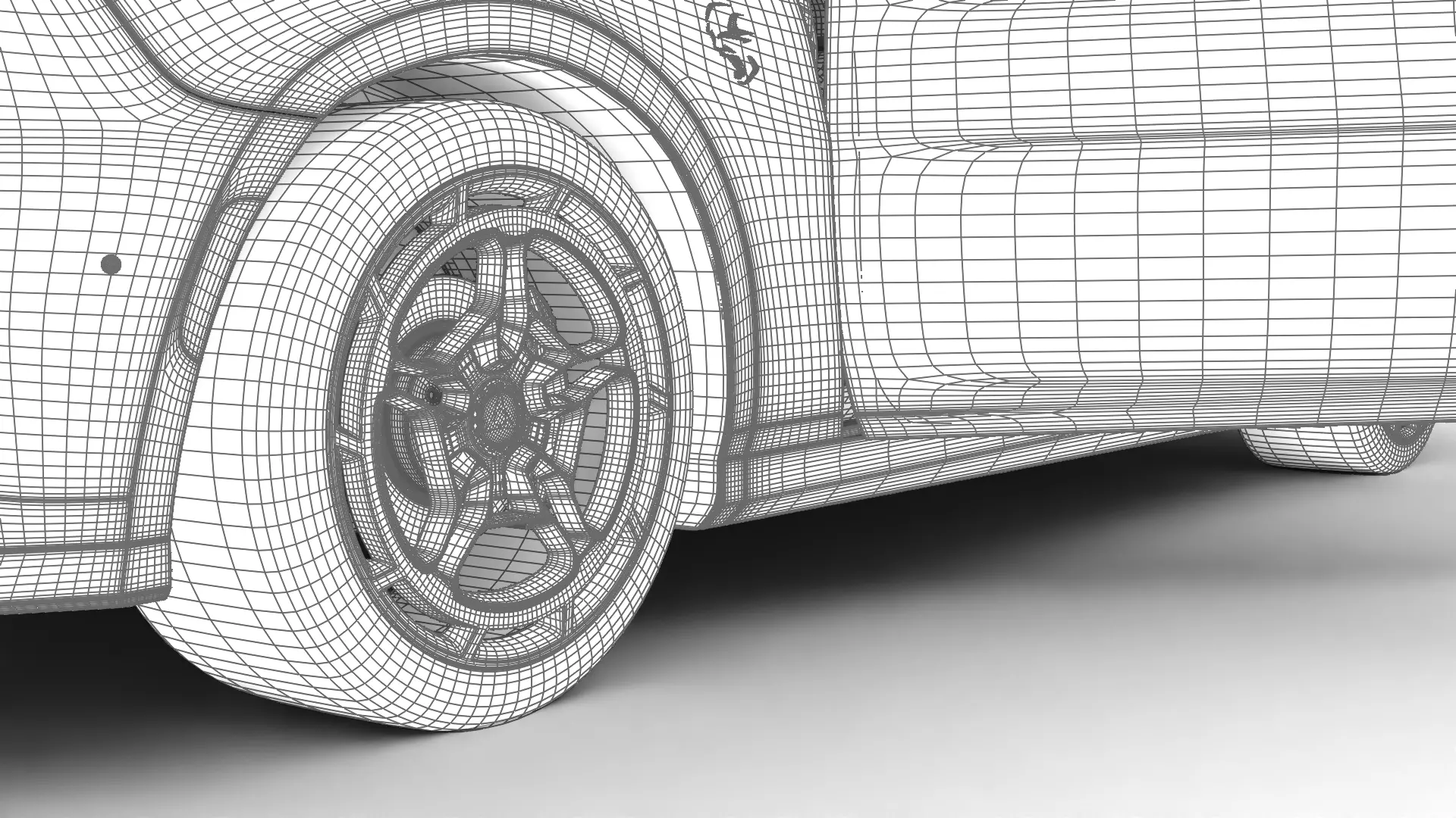 Dodge Charger Daytona Banshee 2025 HQ 3d model 3D model_33