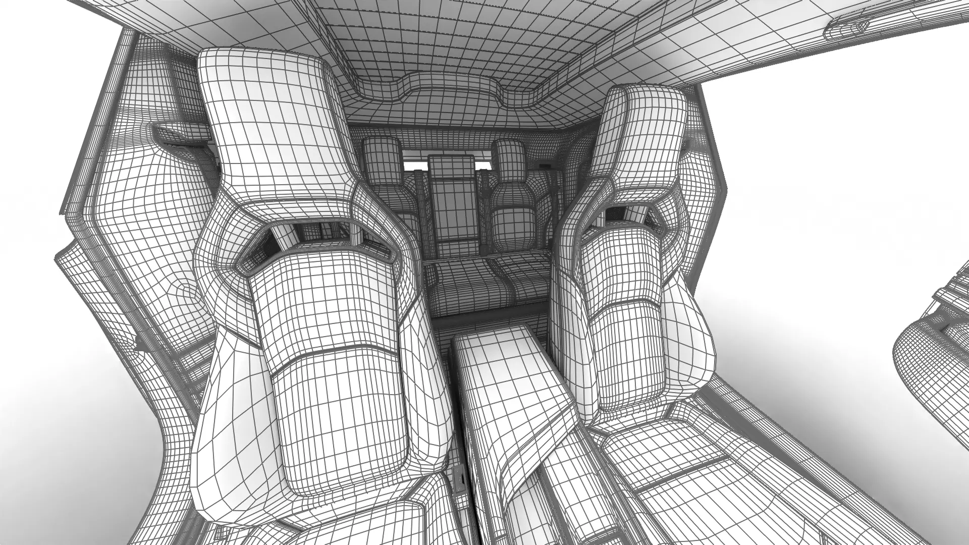 Dodge Charger Daytona Banshee 2025 HQ 3d model 3D model_47