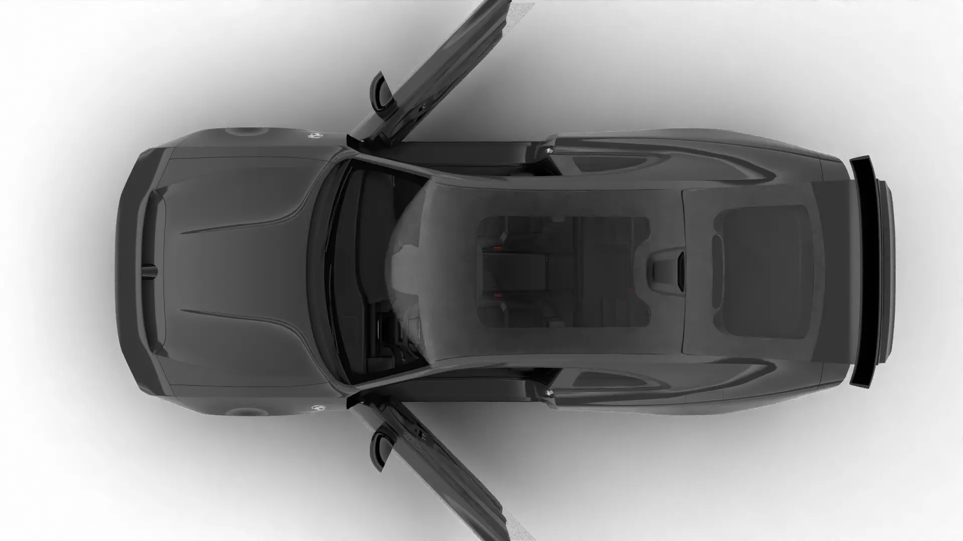 Dodge Charger Daytona Banshee 2025 HQ 3d model 3D model_17