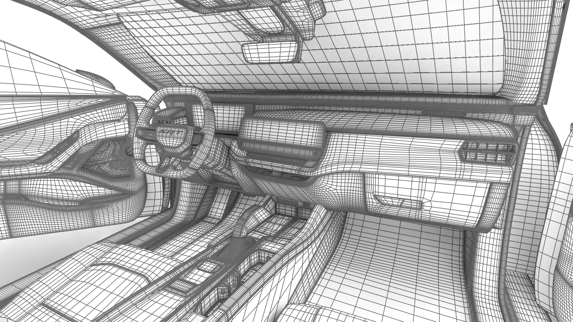 Dodge Charger Daytona Banshee 2025 HQ 3d model 3D model_46