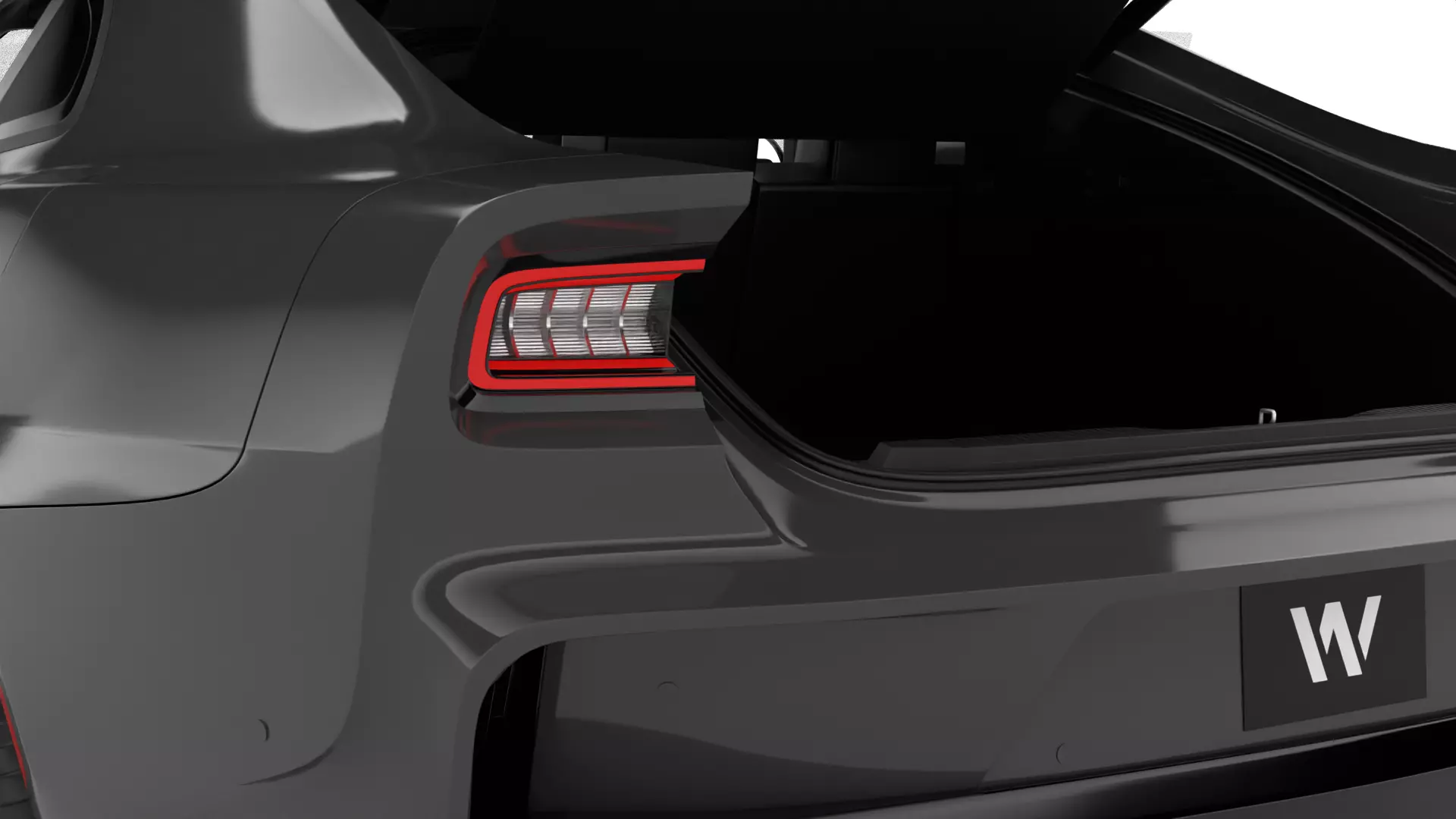 Dodge Charger Daytona Banshee 2025 HQ 3d model 3D model_18