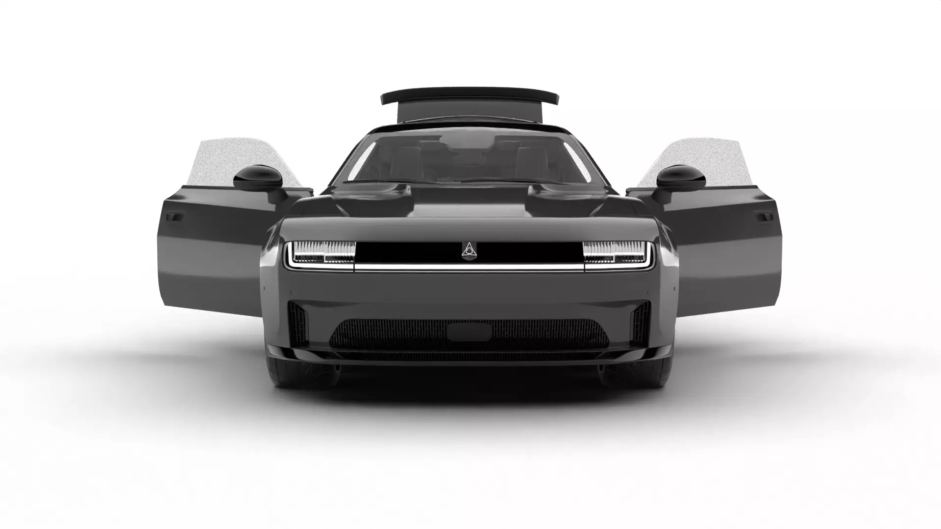 Dodge Charger Daytona Banshee 2025 HQ 3d model 3D model_16