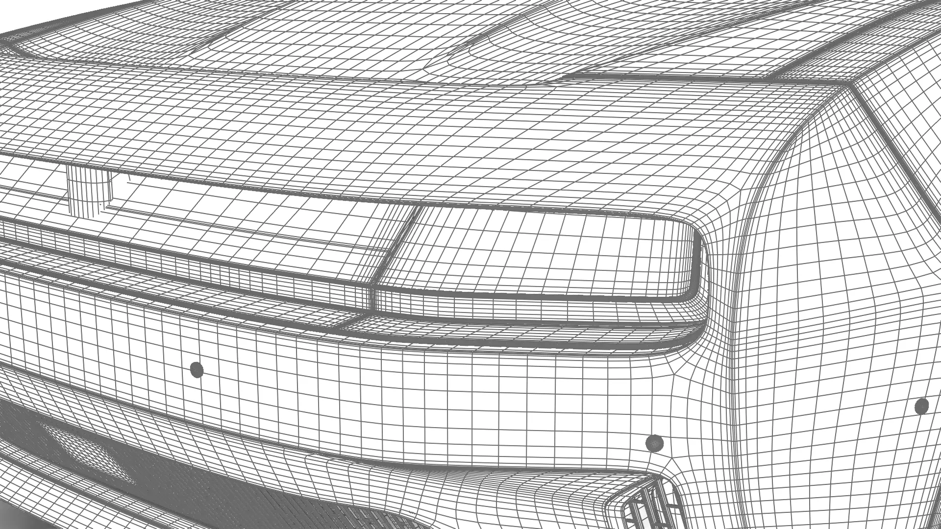 Dodge Charger Daytona Banshee 2025 HQ 3d model 3D model_44