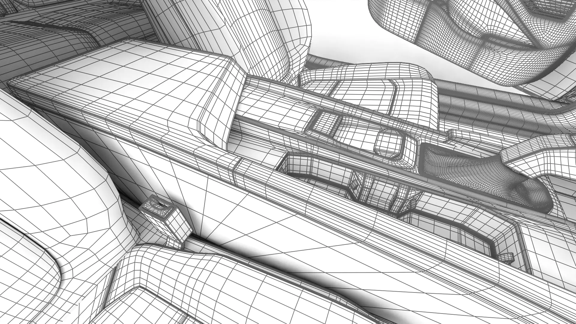Dodge Charger Daytona Banshee 2025 HQ 3d model 3D model_51