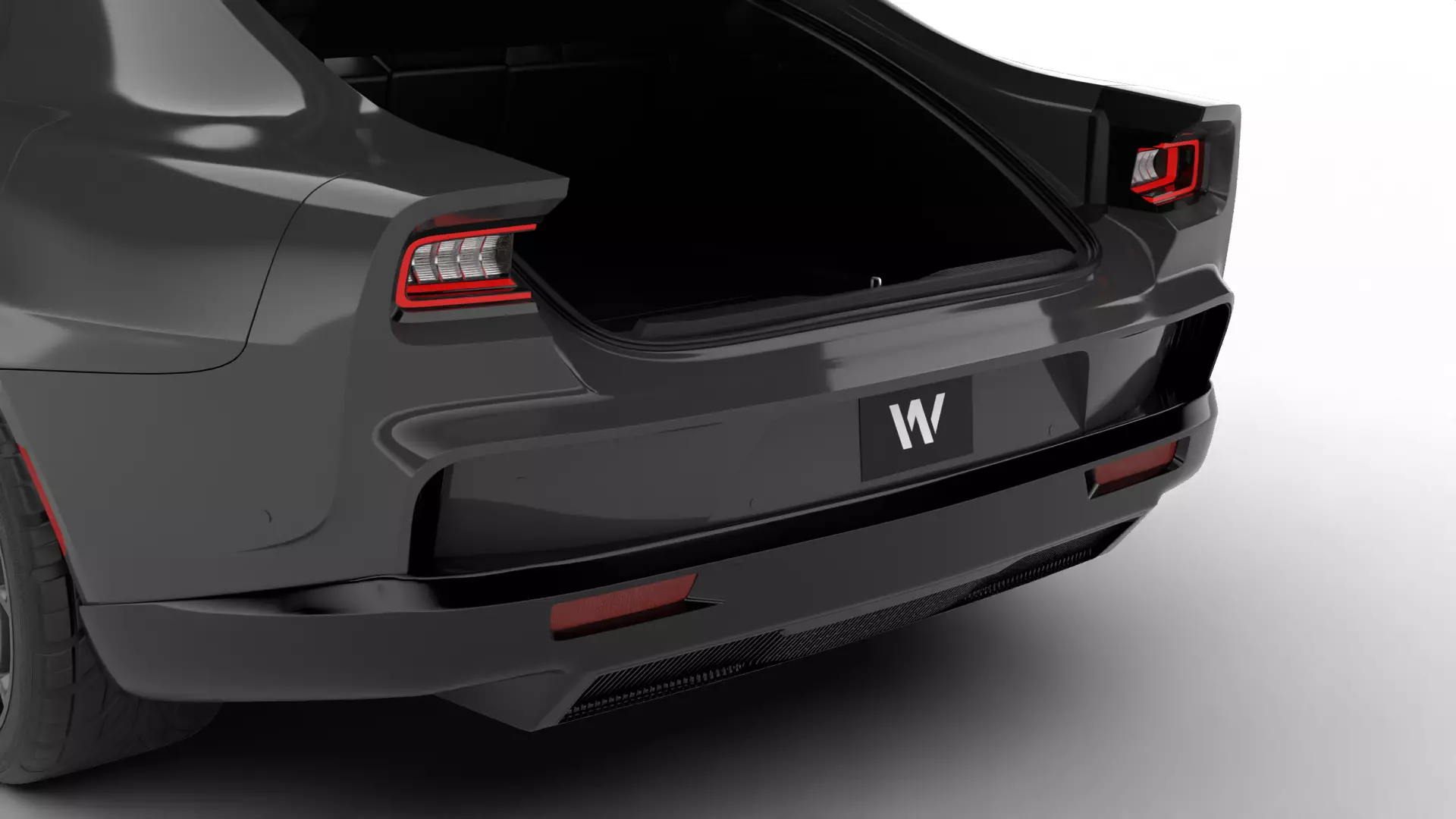 Dodge Charger Daytona Banshee 2025 HQ 3d model 3D model_7