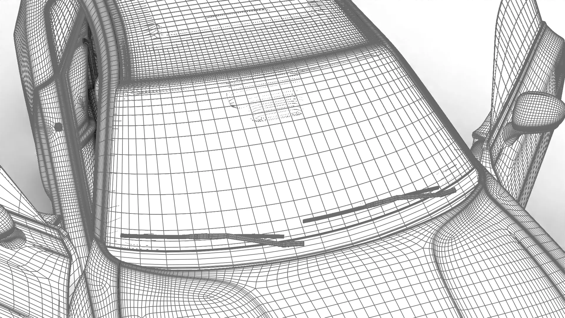 Dodge Charger Daytona Banshee 2025 HQ 3d model 3D model_34