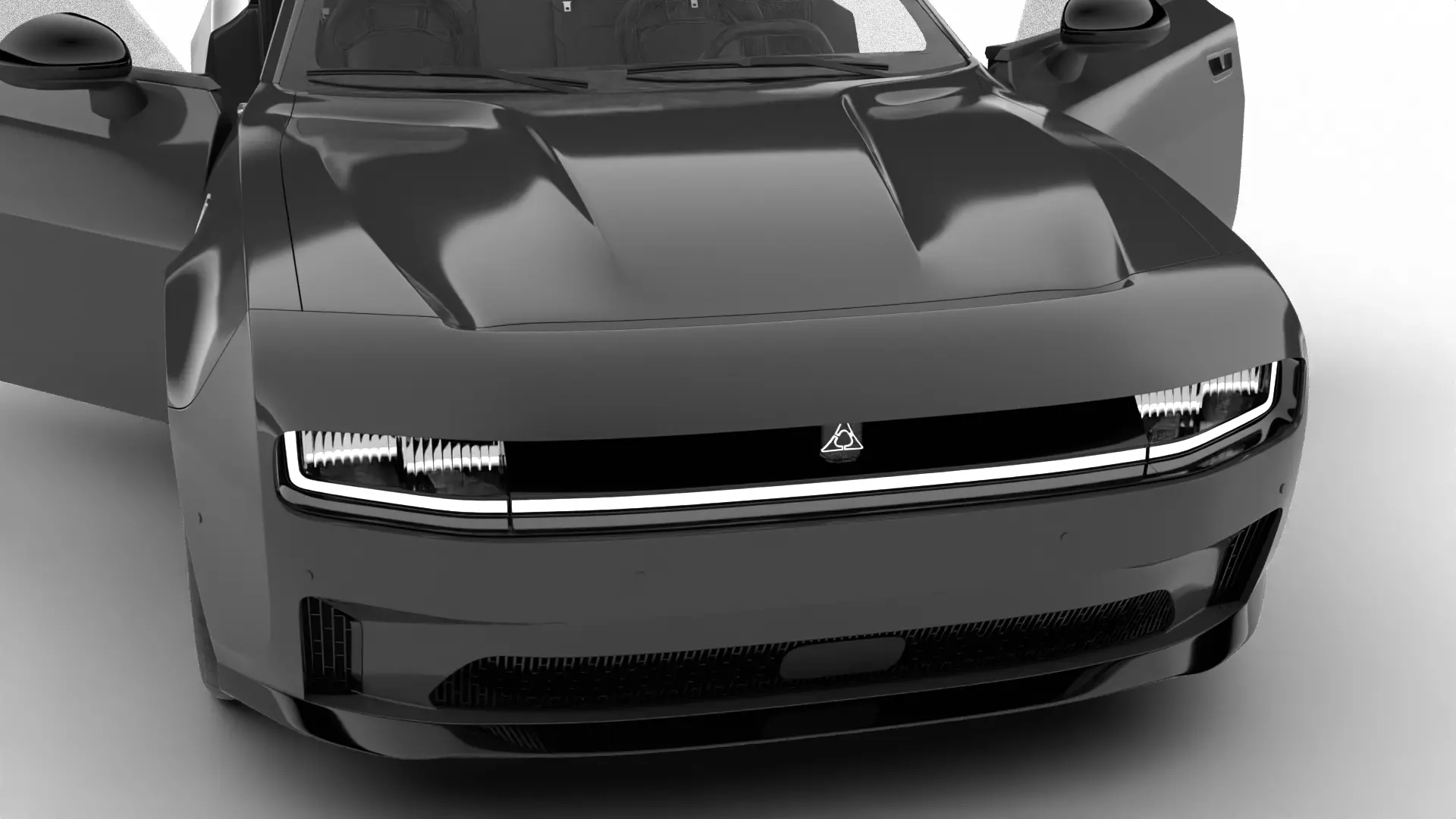 Dodge Charger Daytona Banshee 2025 HQ 3d model 3D model_10