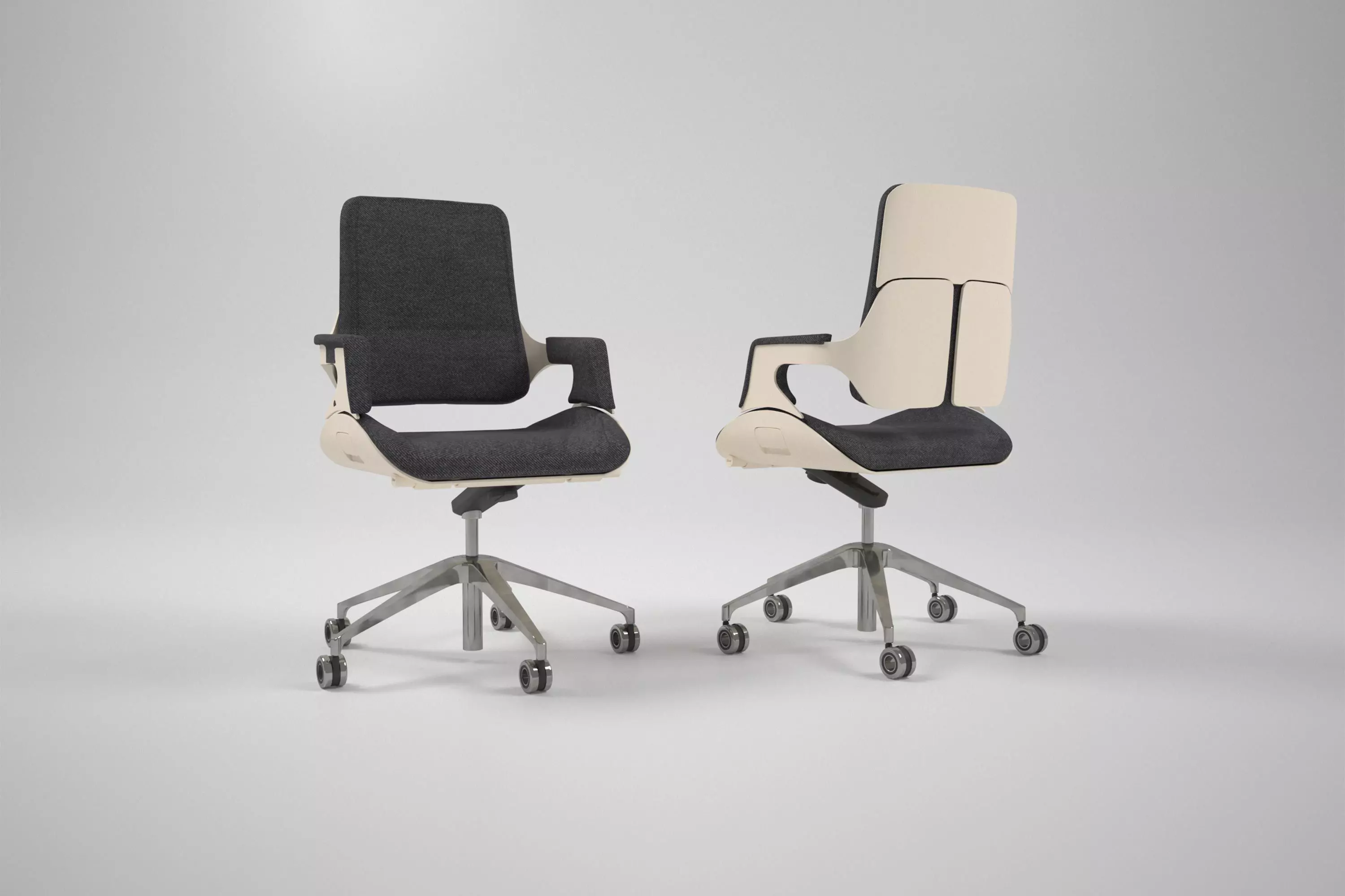 Modern Office Chair 3D model_1