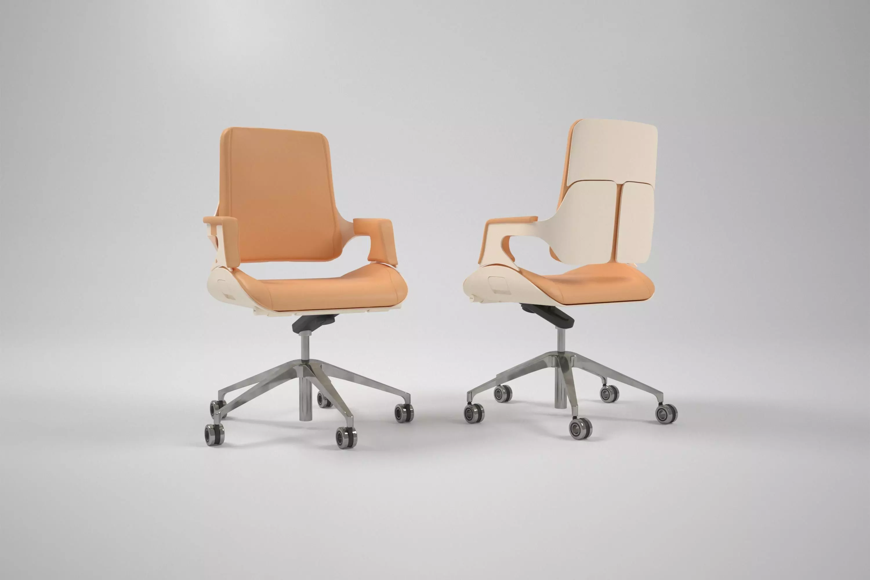 Modern Office Chair 3D model_0
