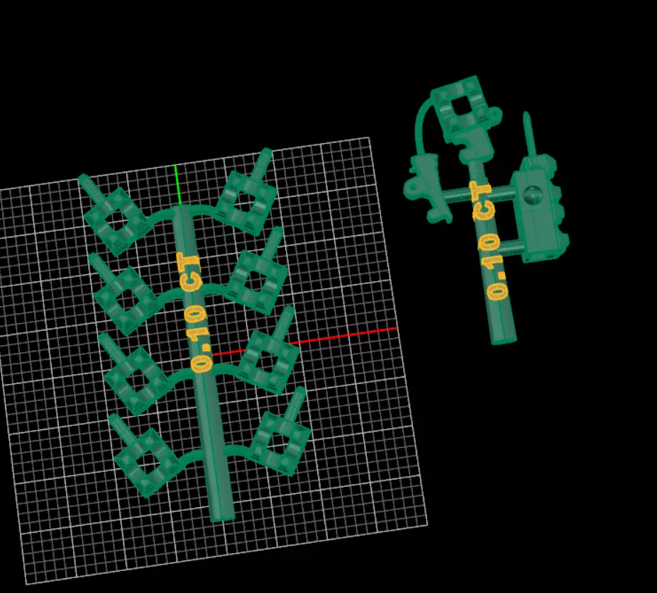 tennis bracelet 3D print model_6