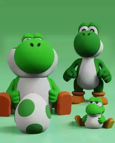 Yoshi Pack Fanart