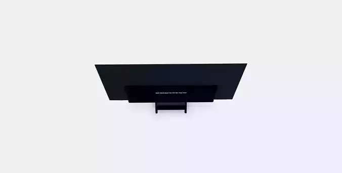 65 Inch OLED S90D 4K Tizen OS Smart TV 2024 3D model