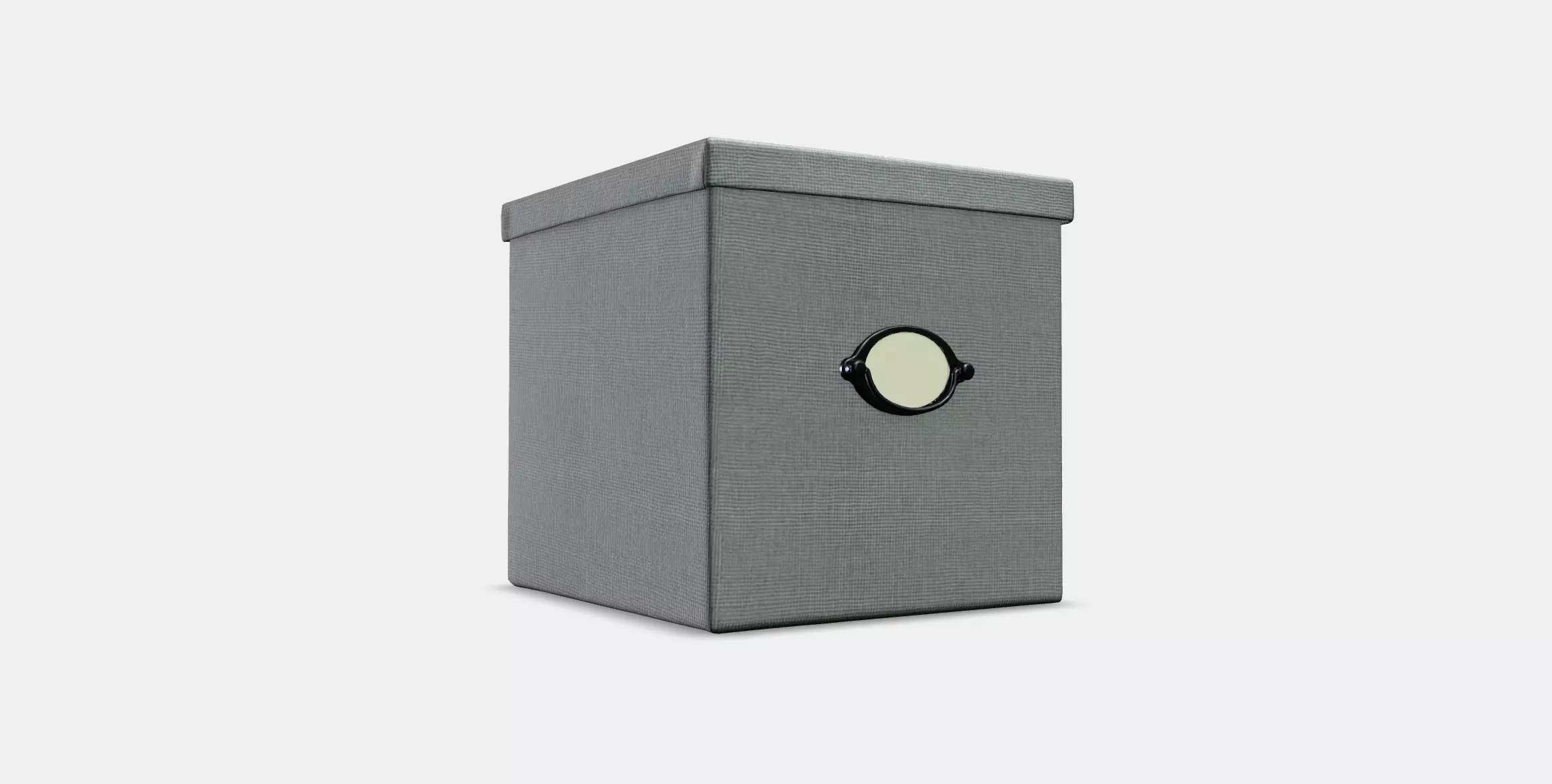 KVARNVIK Storage box with lid 3 3D model
