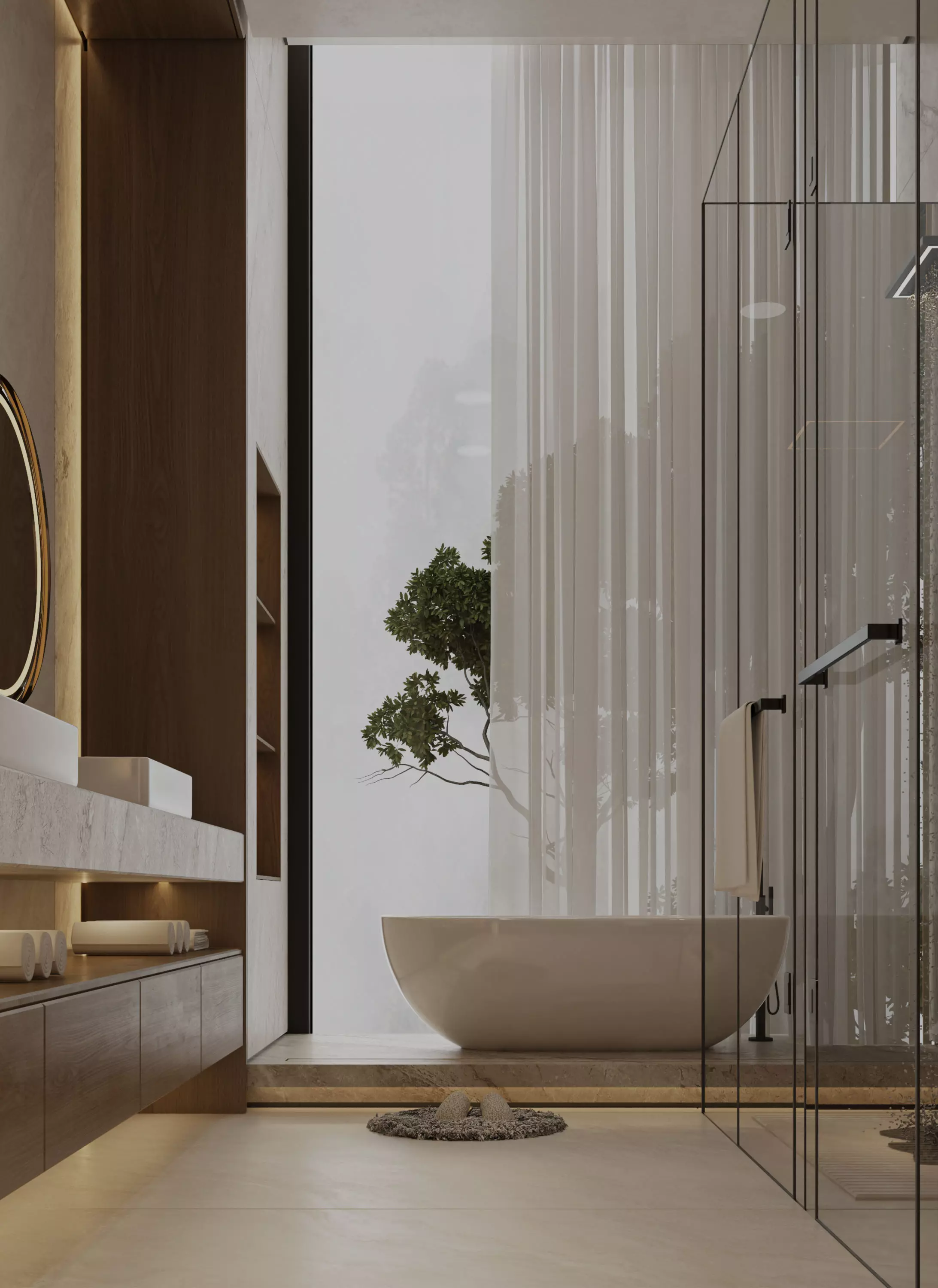 Master Bathroom 3D model