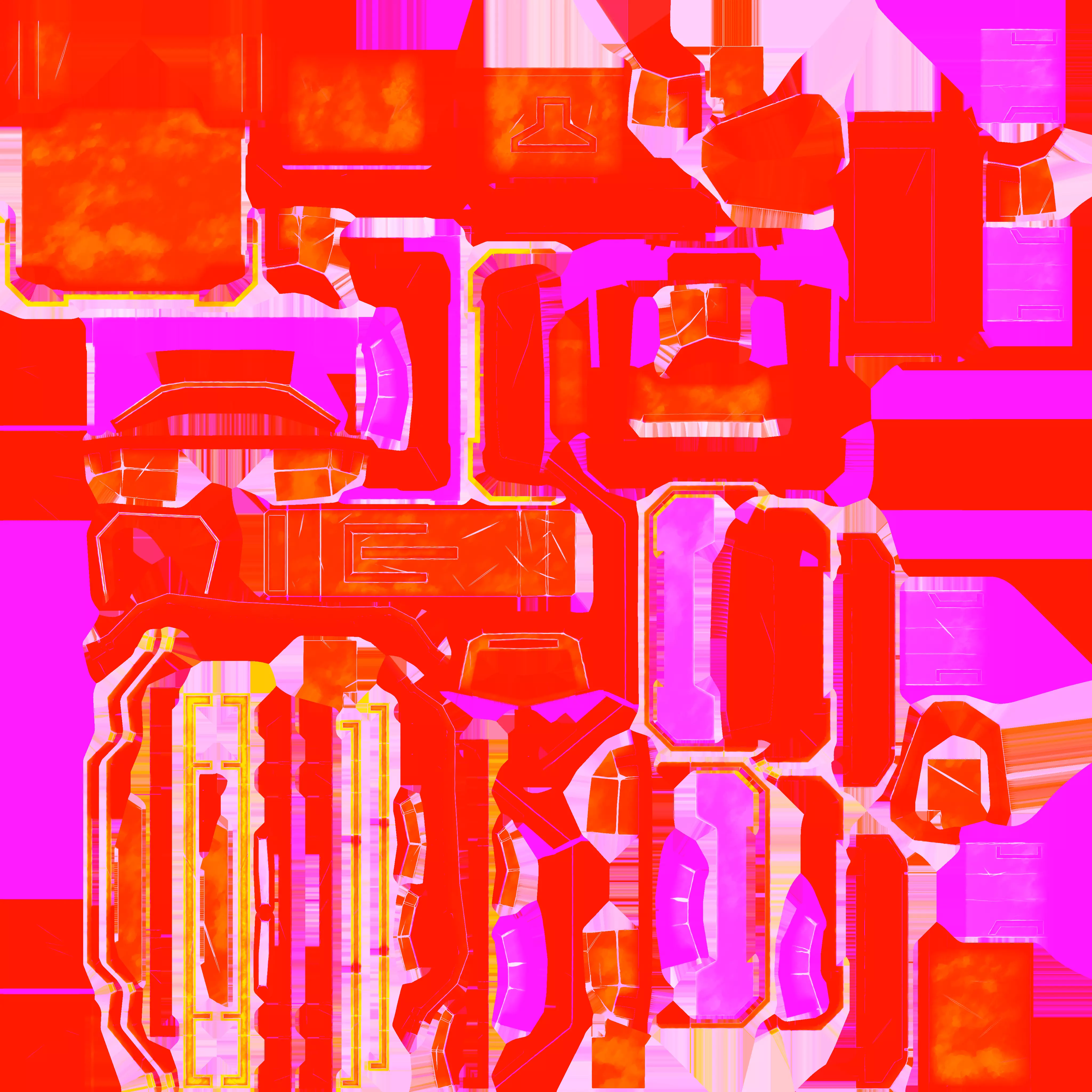 Sci Fi Chest  Low-poly 3D model_8