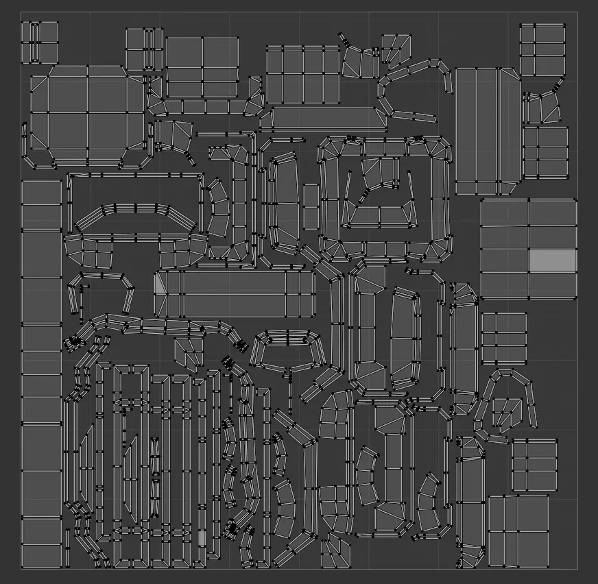 Sci Fi Chest  Low-poly 3D model_9