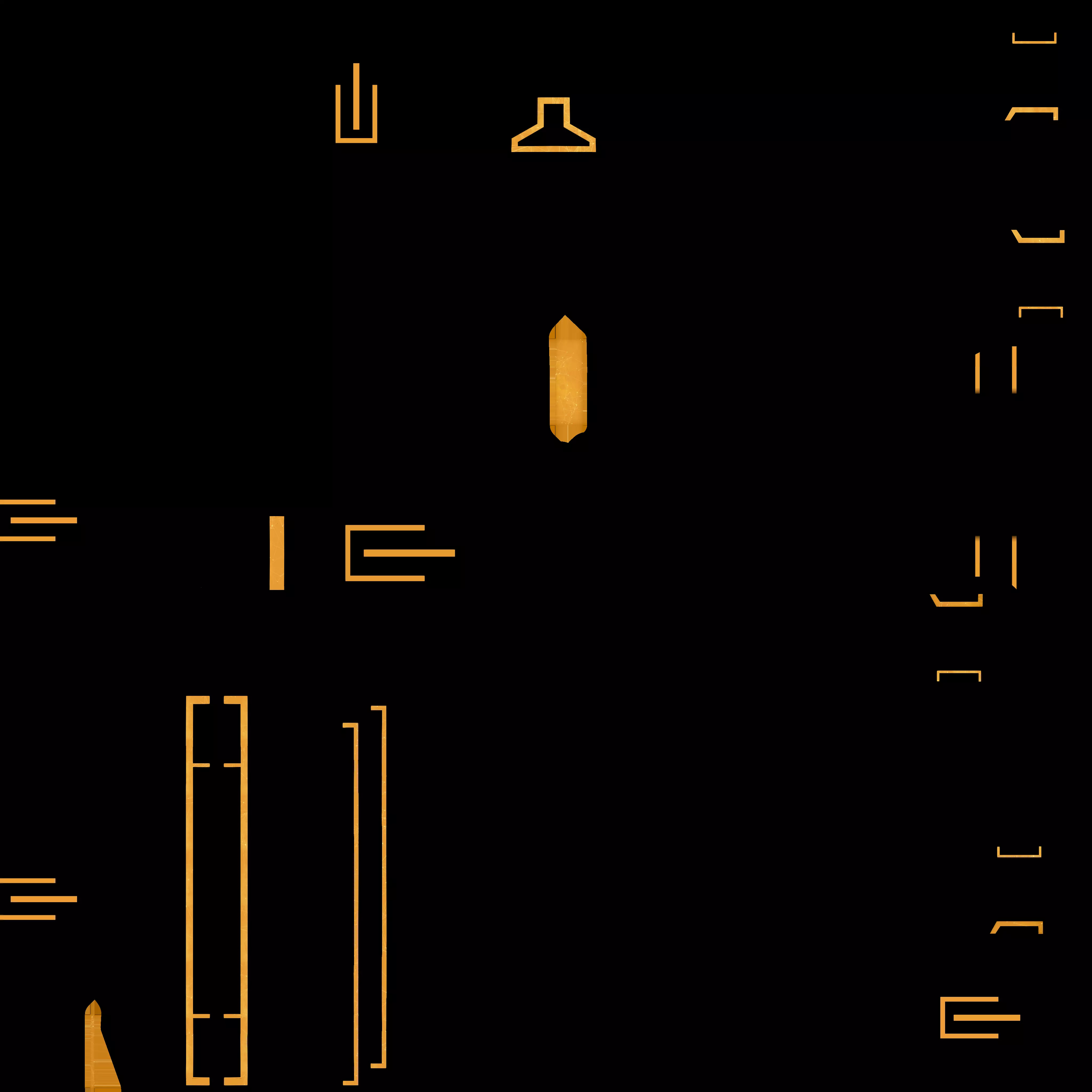 Sci Fi Chest  Low-poly 3D model_7