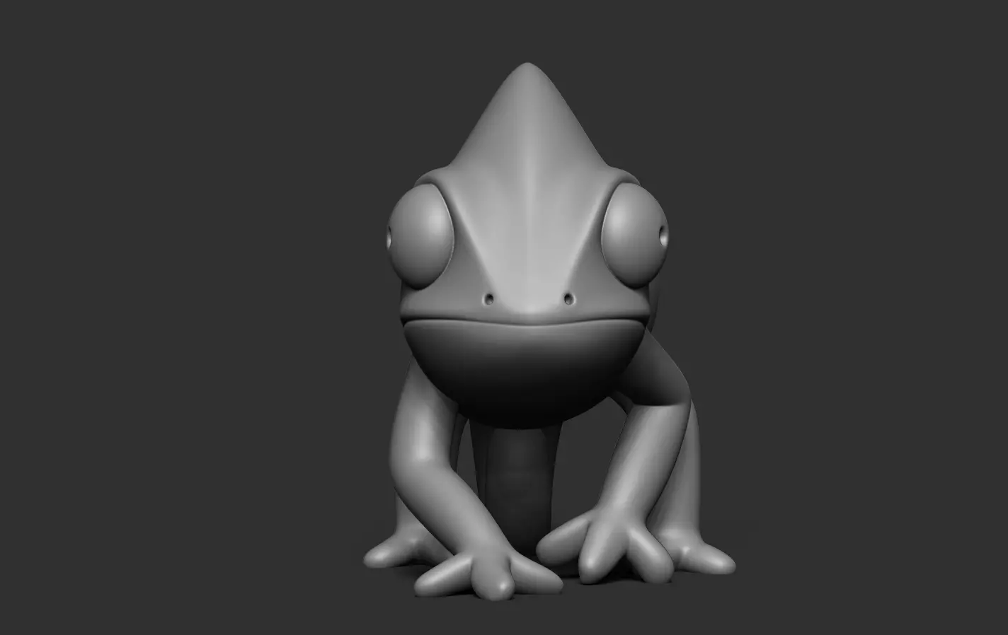 Chameleon 3D print model_18