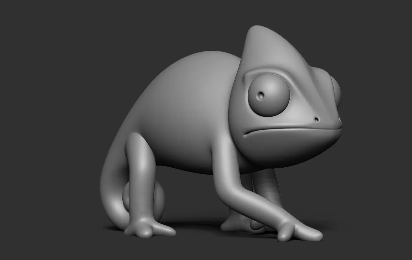 Chameleon 3D print model_17