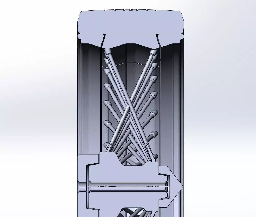 30 inch Wire wheel of Donk car Scale 1 to 25 3D print model_20