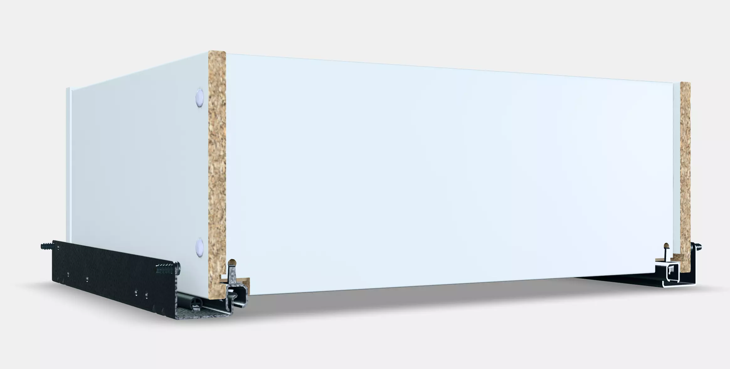 KOMPLEMENT Drawer with framed glass front 3 3D model_2