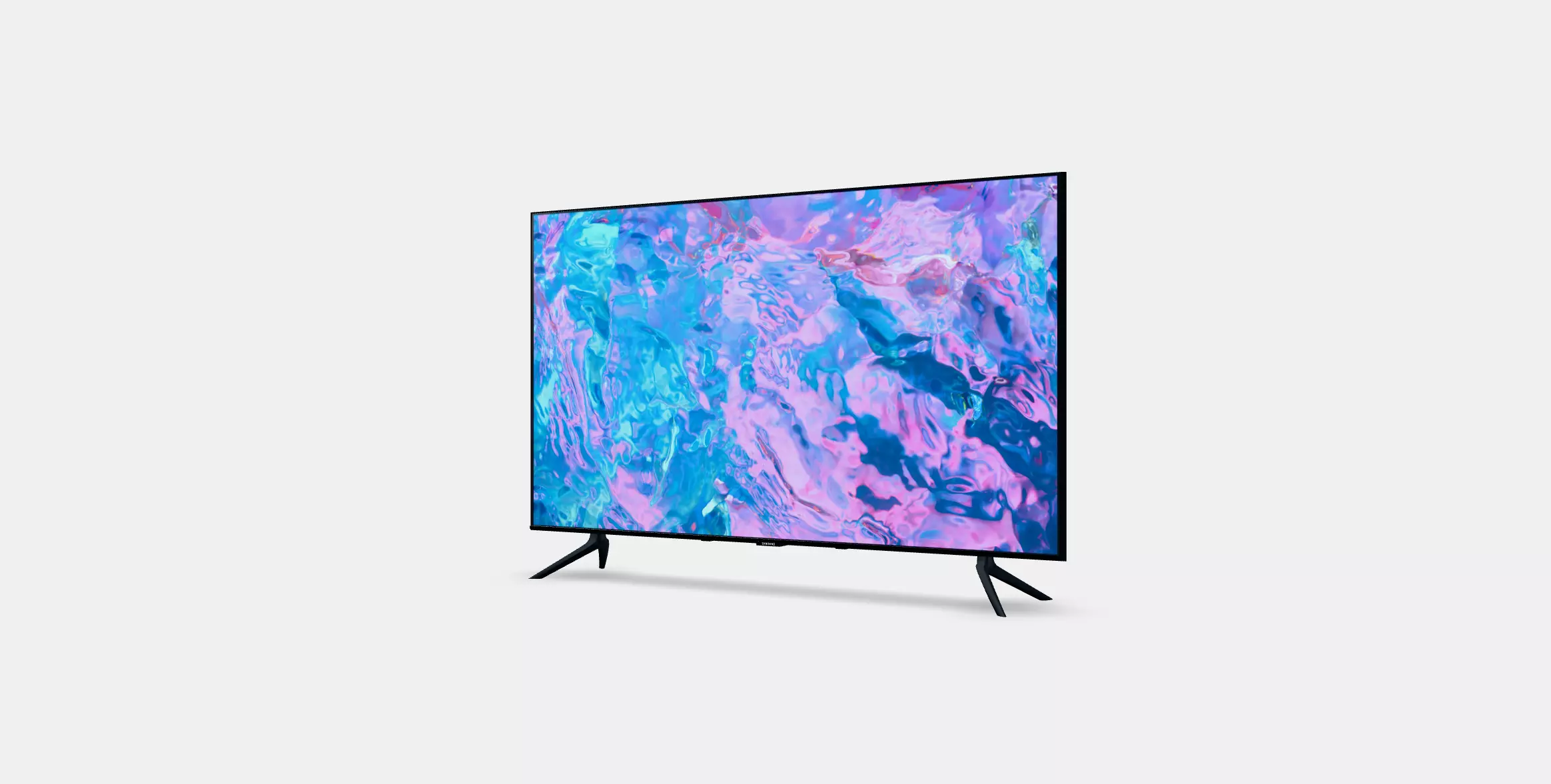 58 Crystal UHD 4K CU7000 Smart TV 2023 3D model_7